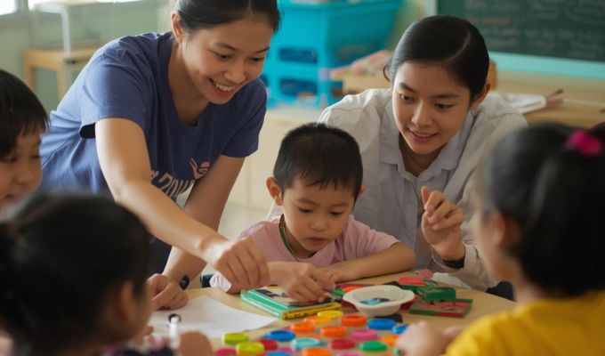 The Children's Discovery Camp is more than a structure—it is a safe and welcoming space where children can learn within their own community.